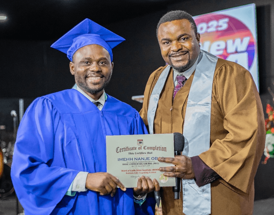 WOFBI Graduation - Certificate of Completion